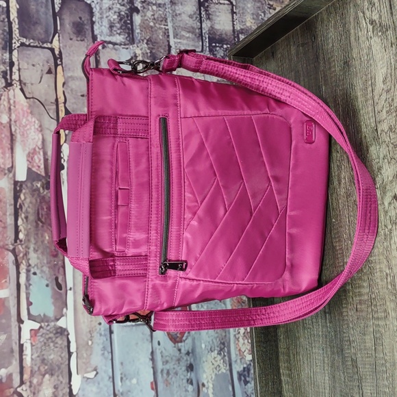 Lug® "Courier" North/South Convertible Crossbody/Tote Bag - Picture 4 of 14